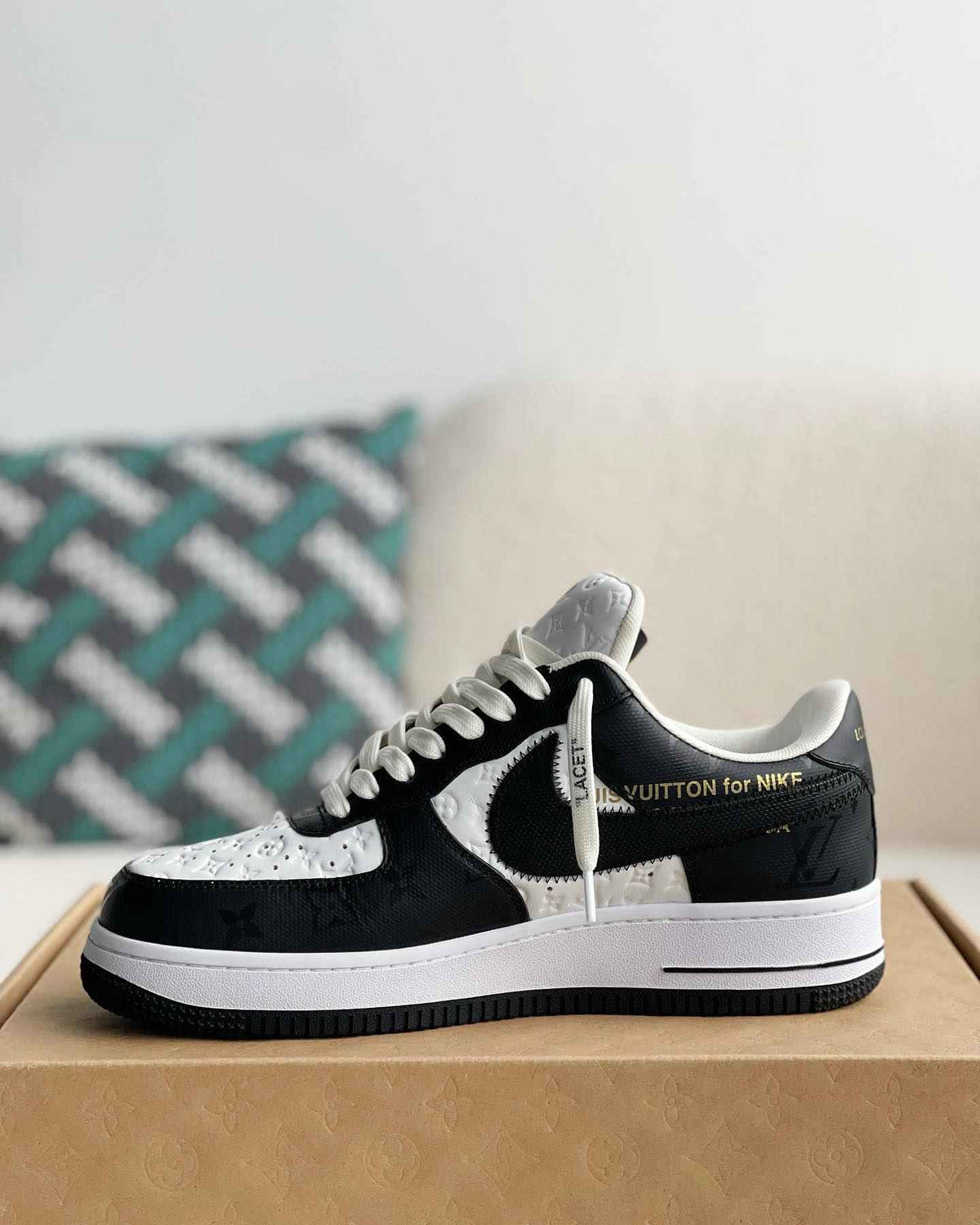 Air Force 1 Low Black White Sneaker