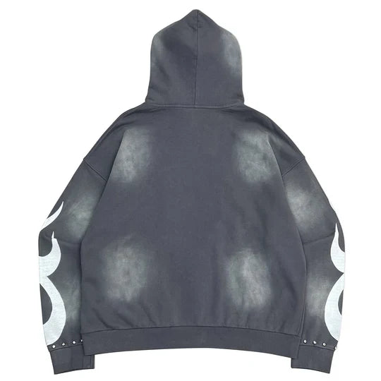 GAS Hoodie Rhinestone ZipUp