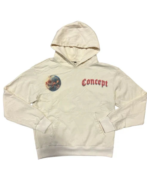 CONCEPT Hoodie Astronaut Skull Planet Graphic
