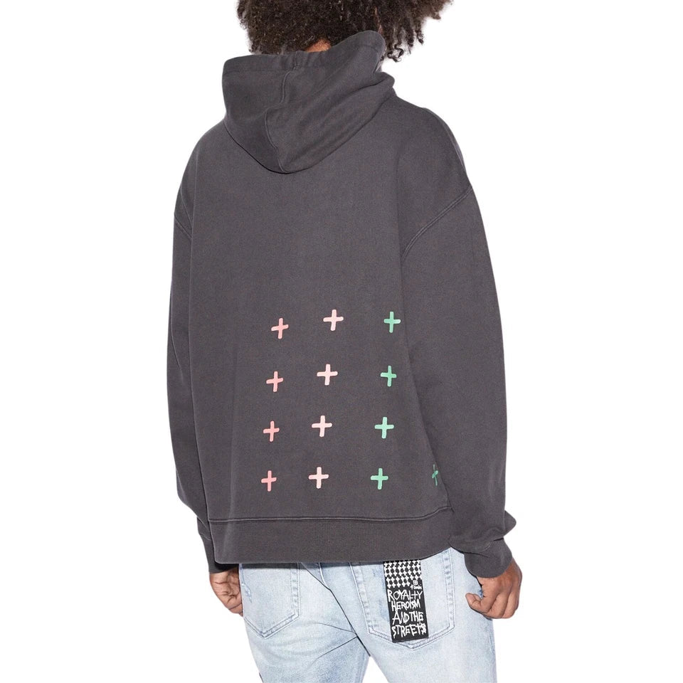 KSUBI Hoodie Logo Print Pullover