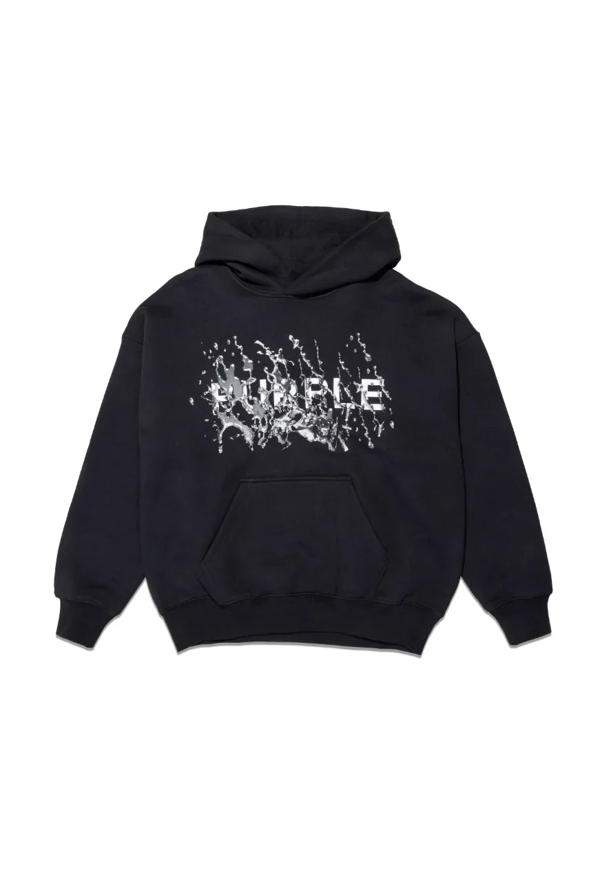 PURPLE Hoodie Abstract Splash Logo