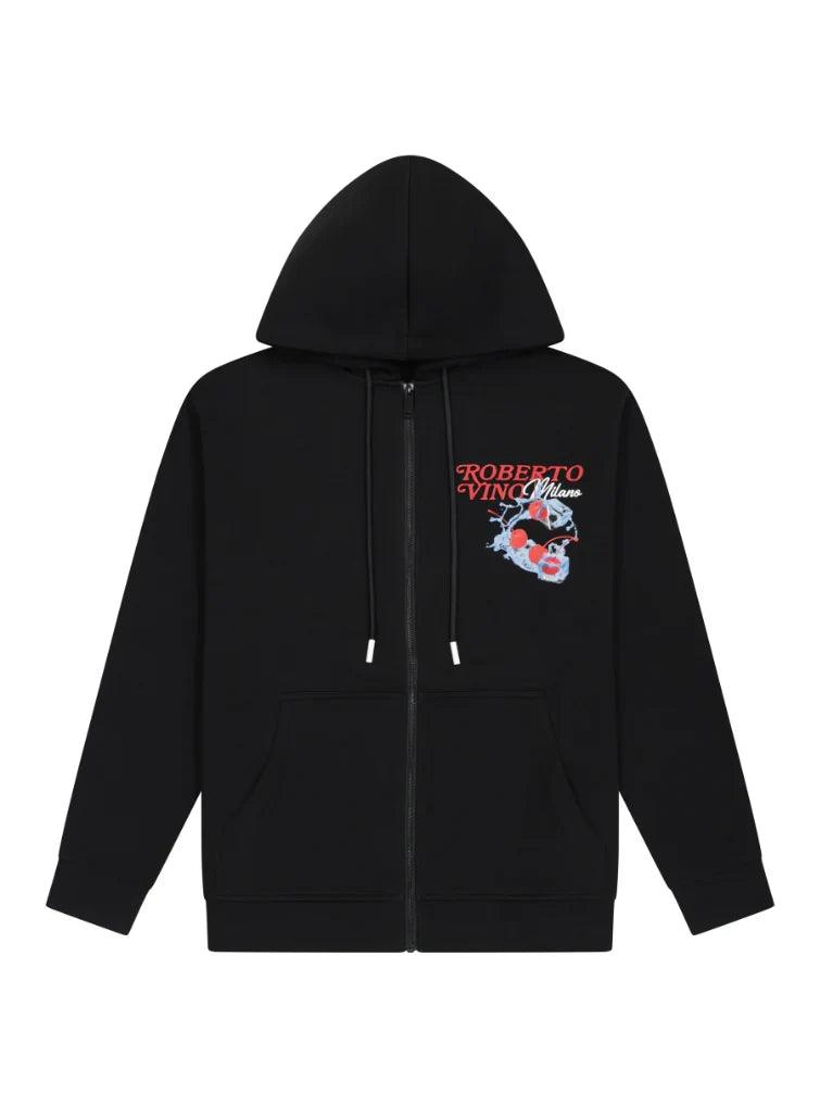 ROBERTOVINOMILANO Hoodie Fresh Cherry