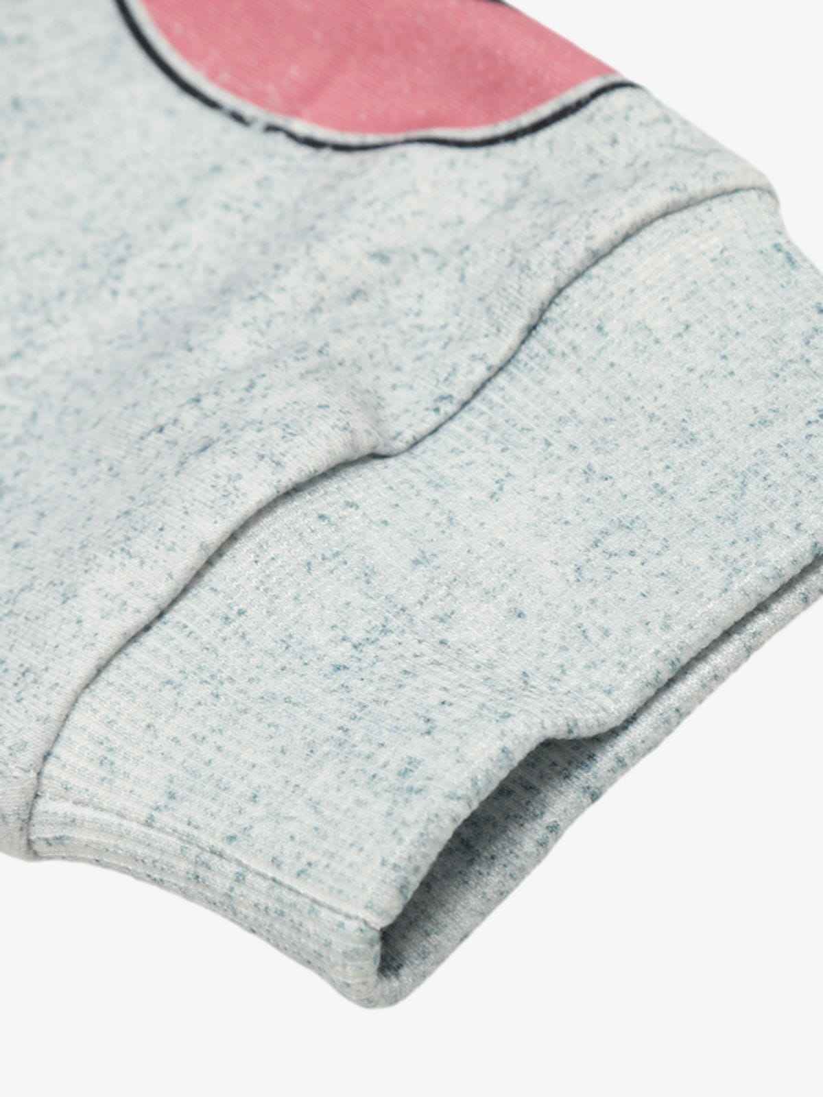 Long Sleeve Washed Lettering