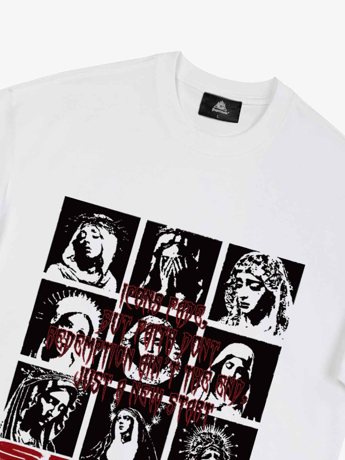 Original Saint Slogan Graphic T-Shirt