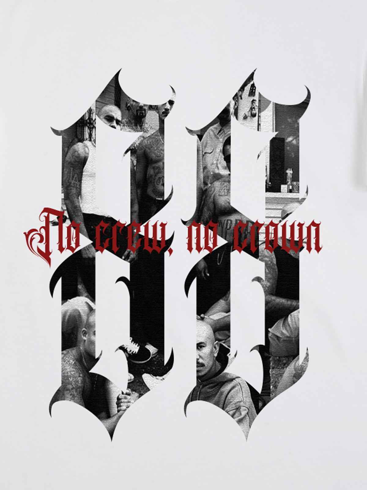 Original Photograph Letter Oversized Graphic T-Shirt