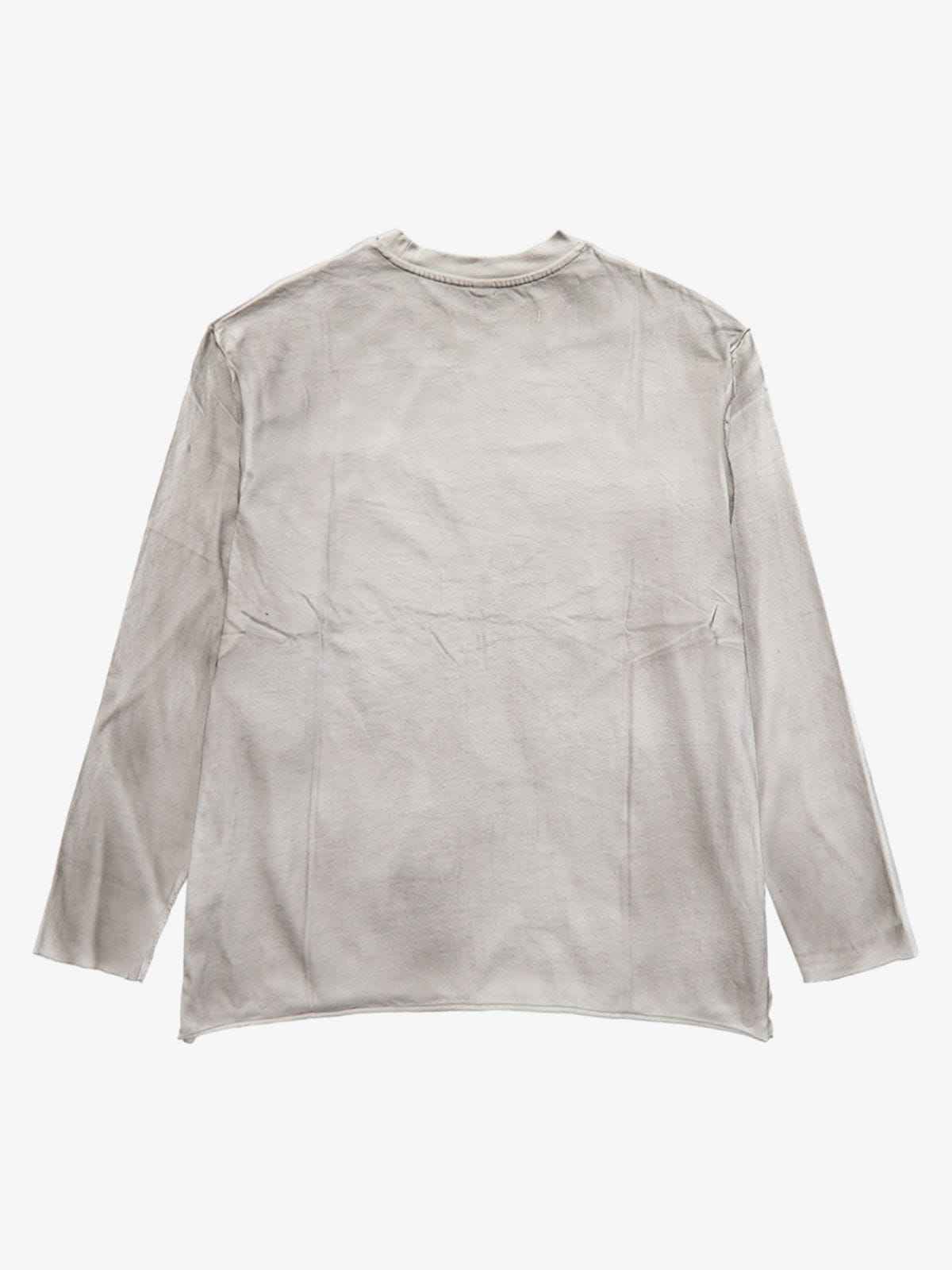 Long Sleeve Washed Edge