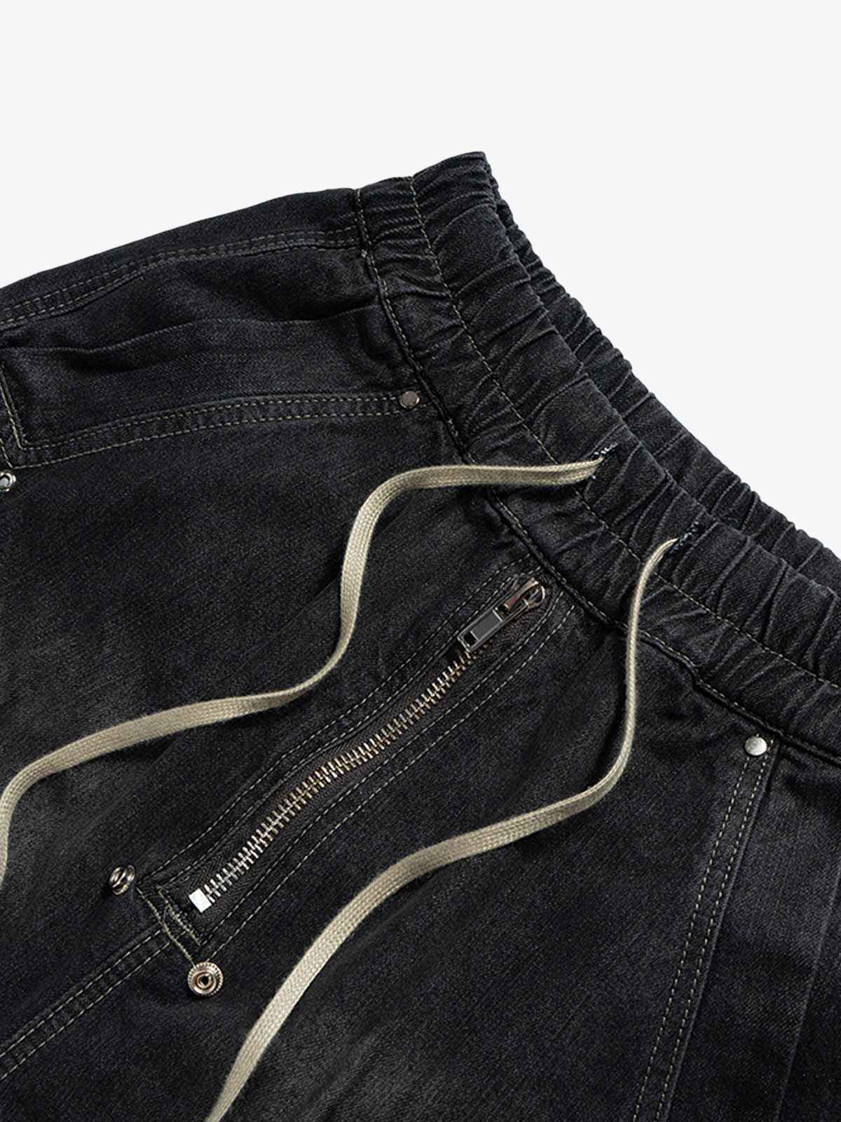 Street RO Washed Denim Cargo Jort
