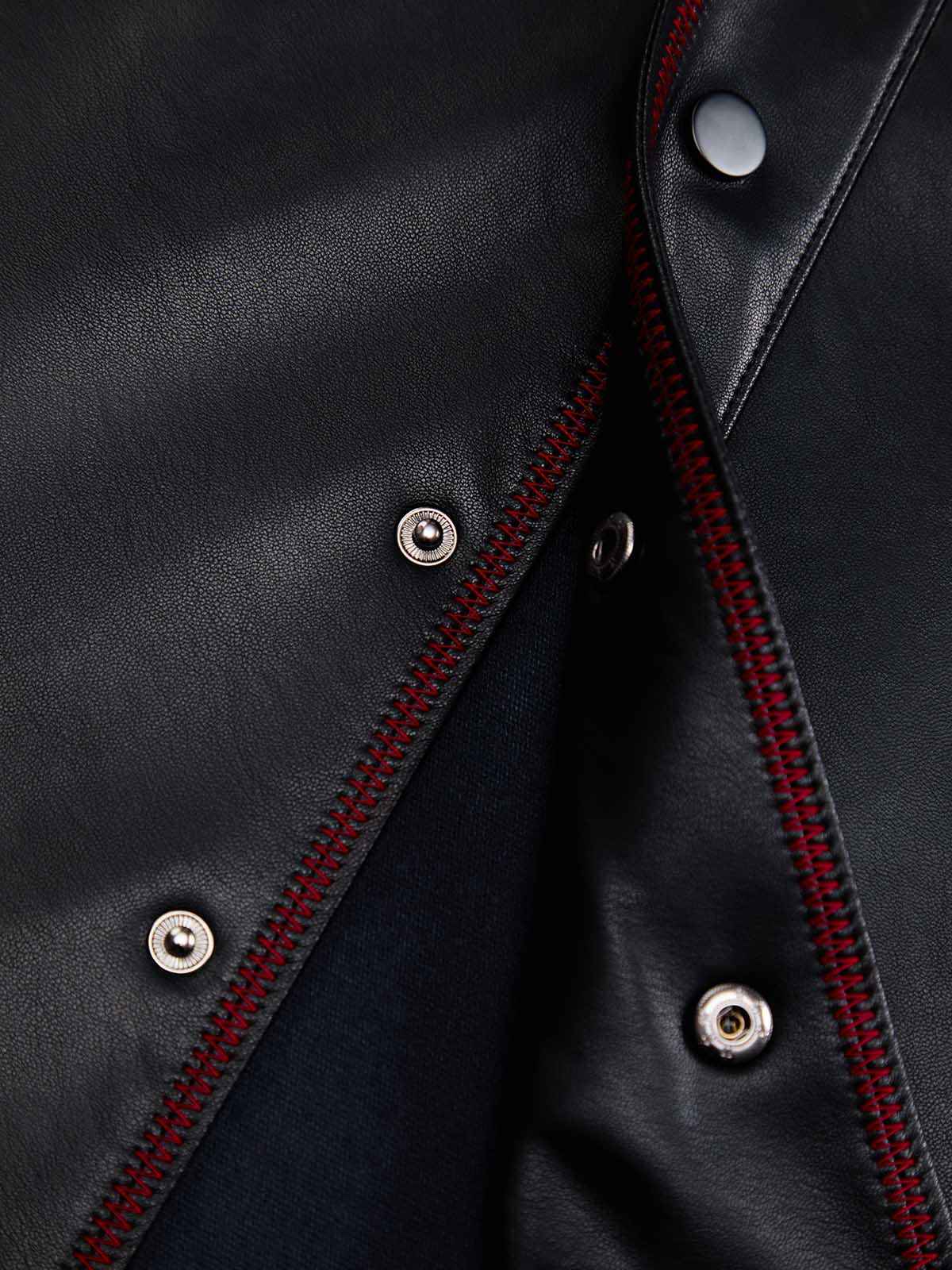 Original Embroidered Leather Shirt