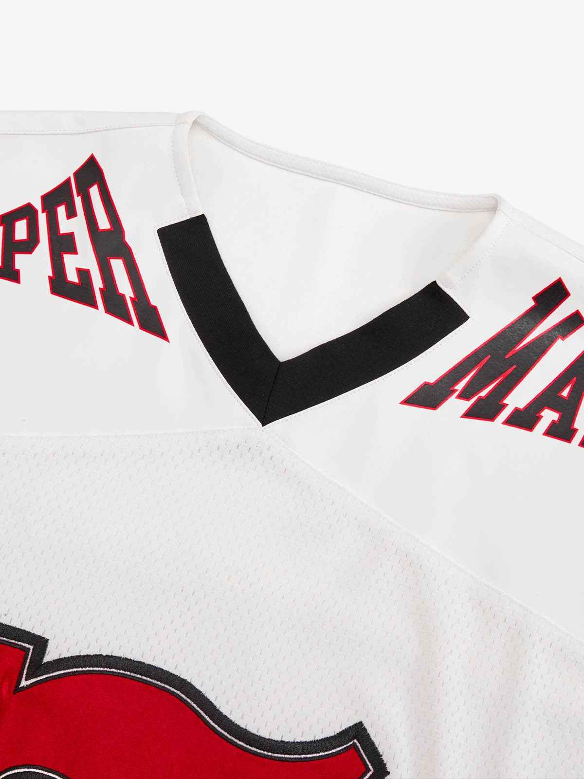 Original "SUPER 7" V-Neck Jersey T-SHIRT - 2400