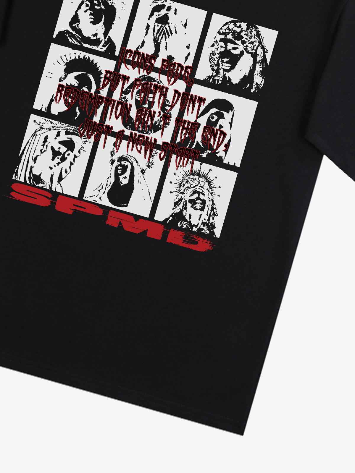 Original Saint Slogan Graphic T-Shirt