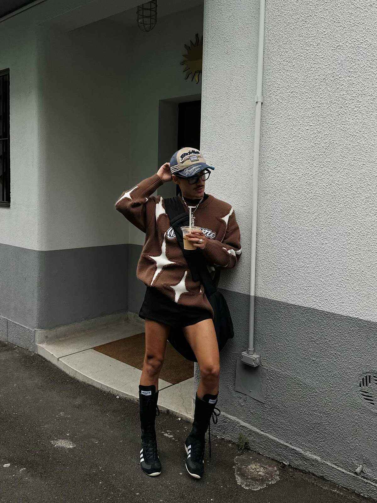 Casquette Monogramme Rétro