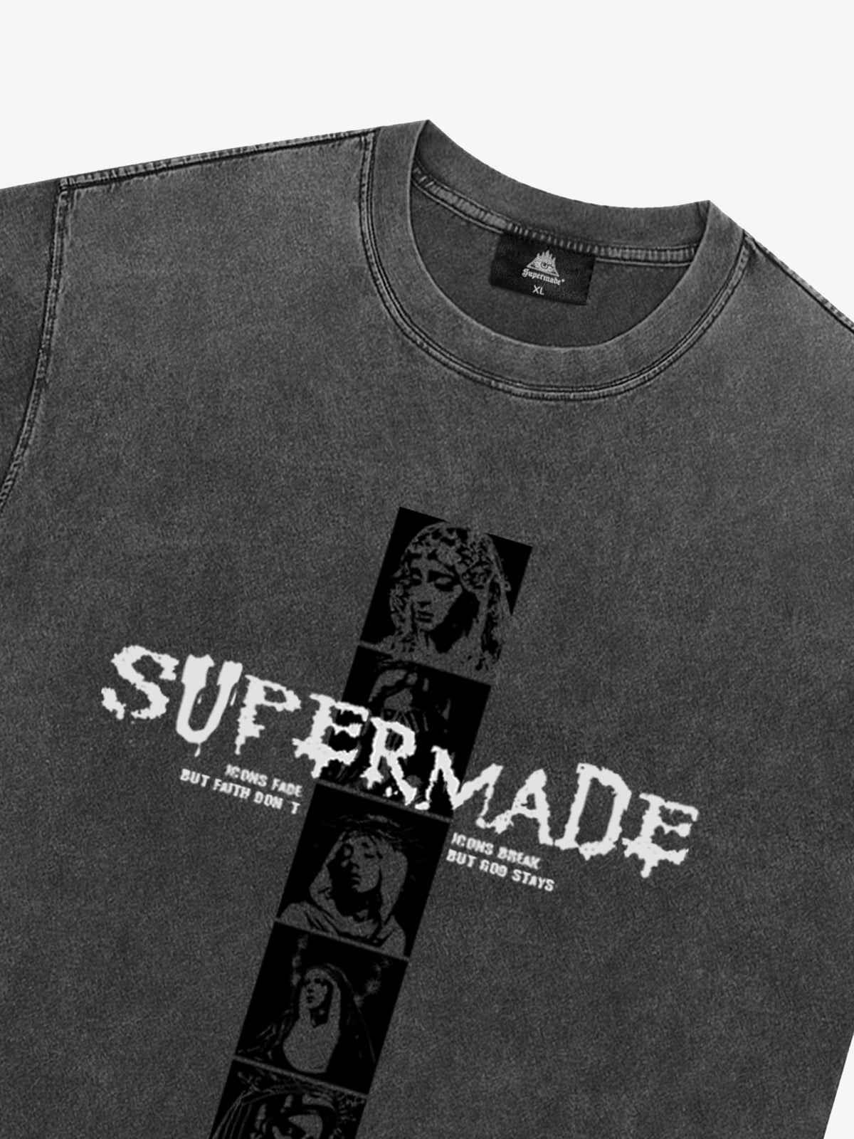 Mary Vintage-Inspired Graphic Design T-Shirt