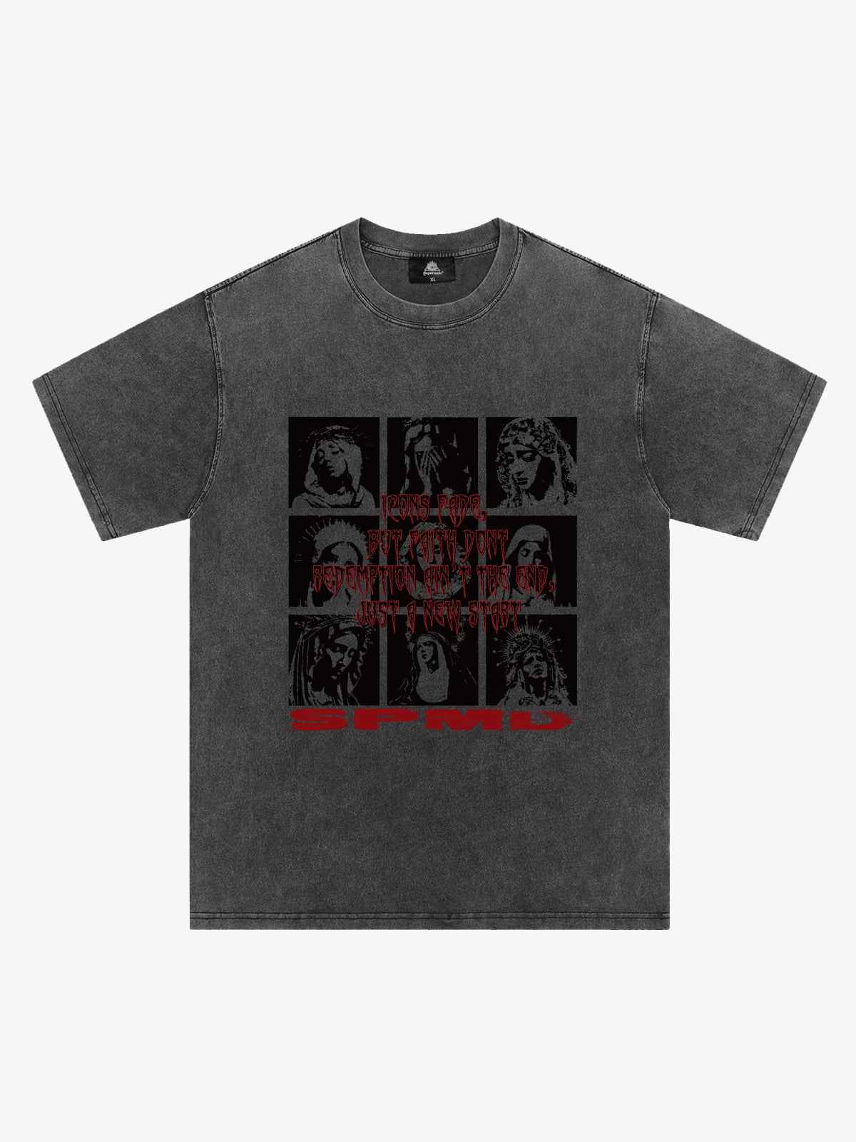 Original Saint Slogan Graphic T-Shirt