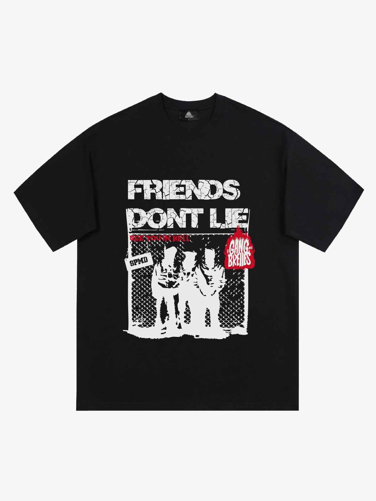 Original "Friends Don't Lie" Print T-Shirt