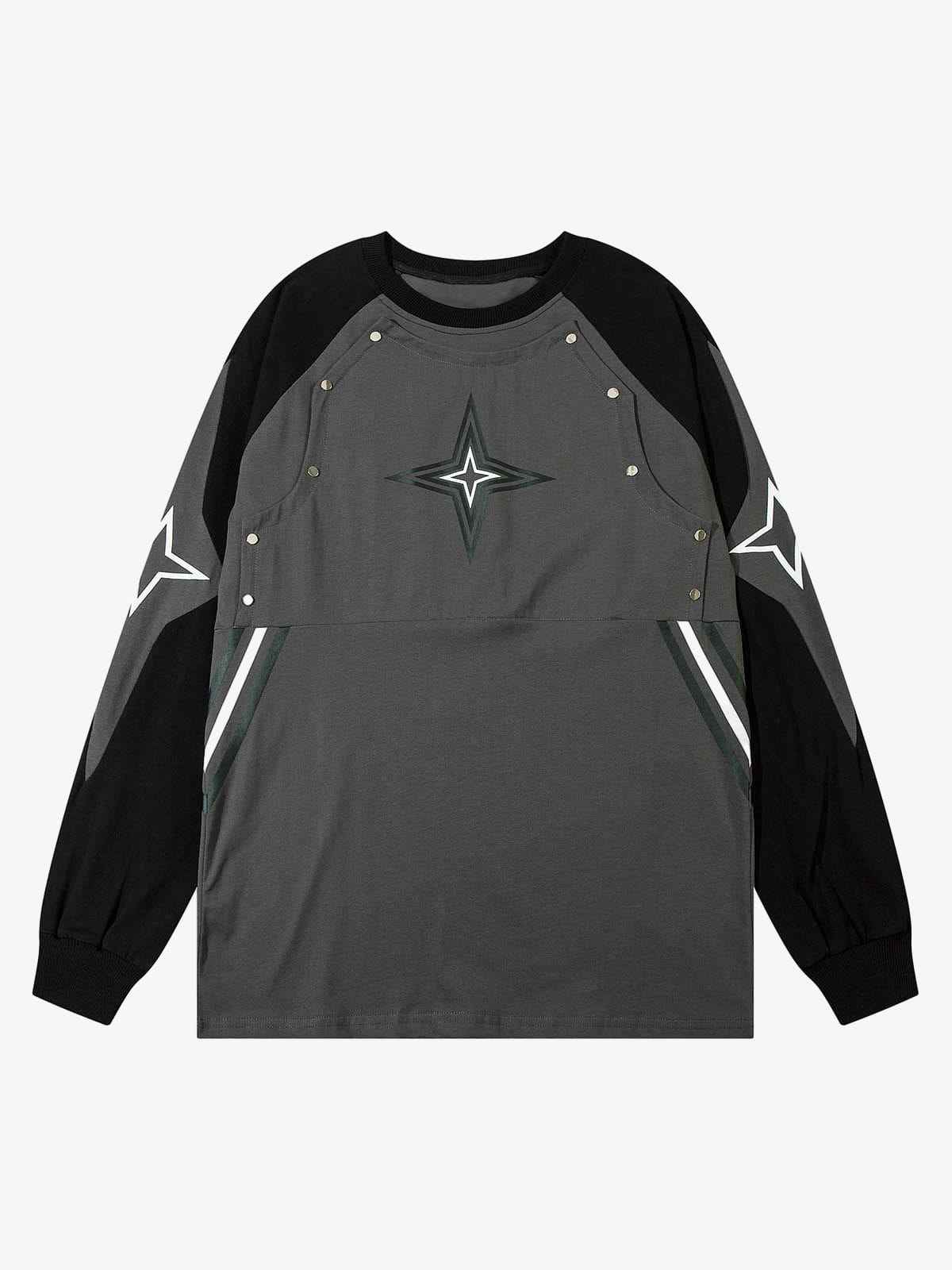 Long Sleeve Star Studded