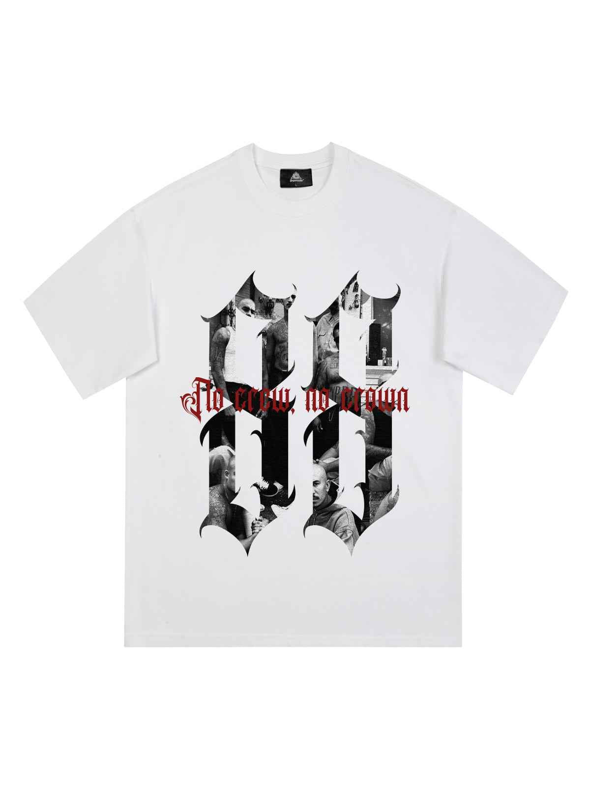Original Photograph Letter Oversized Graphic T-Shirt