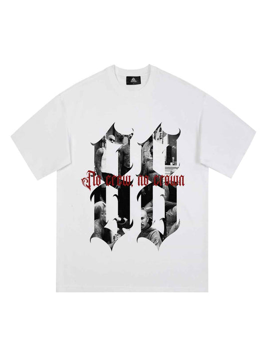 Original Photograph Letter Oversized Graphic T-Shirt