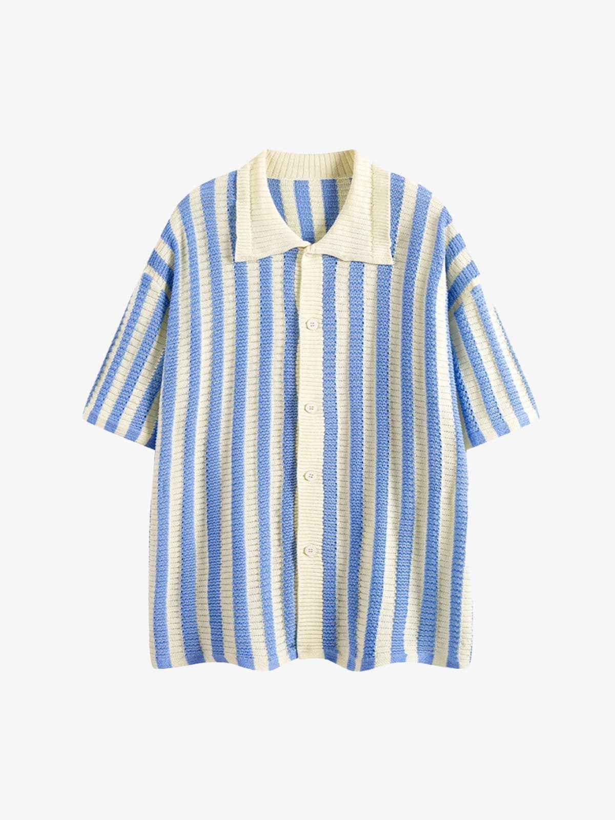 Polo Shirt Cardigan