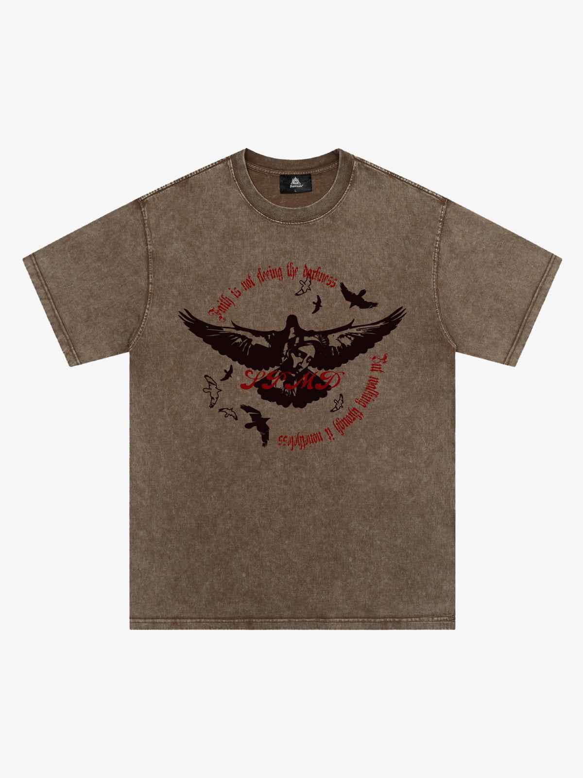 Original Vintage Washed Slogan Graphic T-Shirt