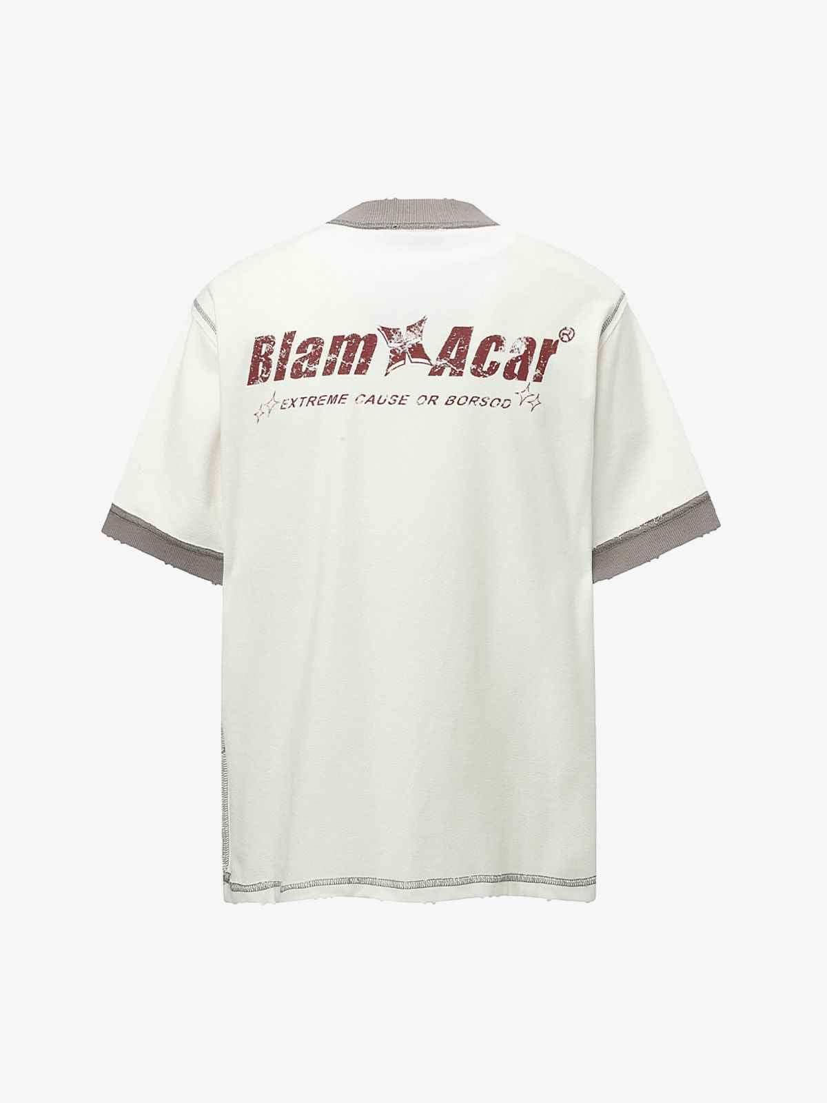 Distressed NO. 28 Jersey T-Shirt - 2442