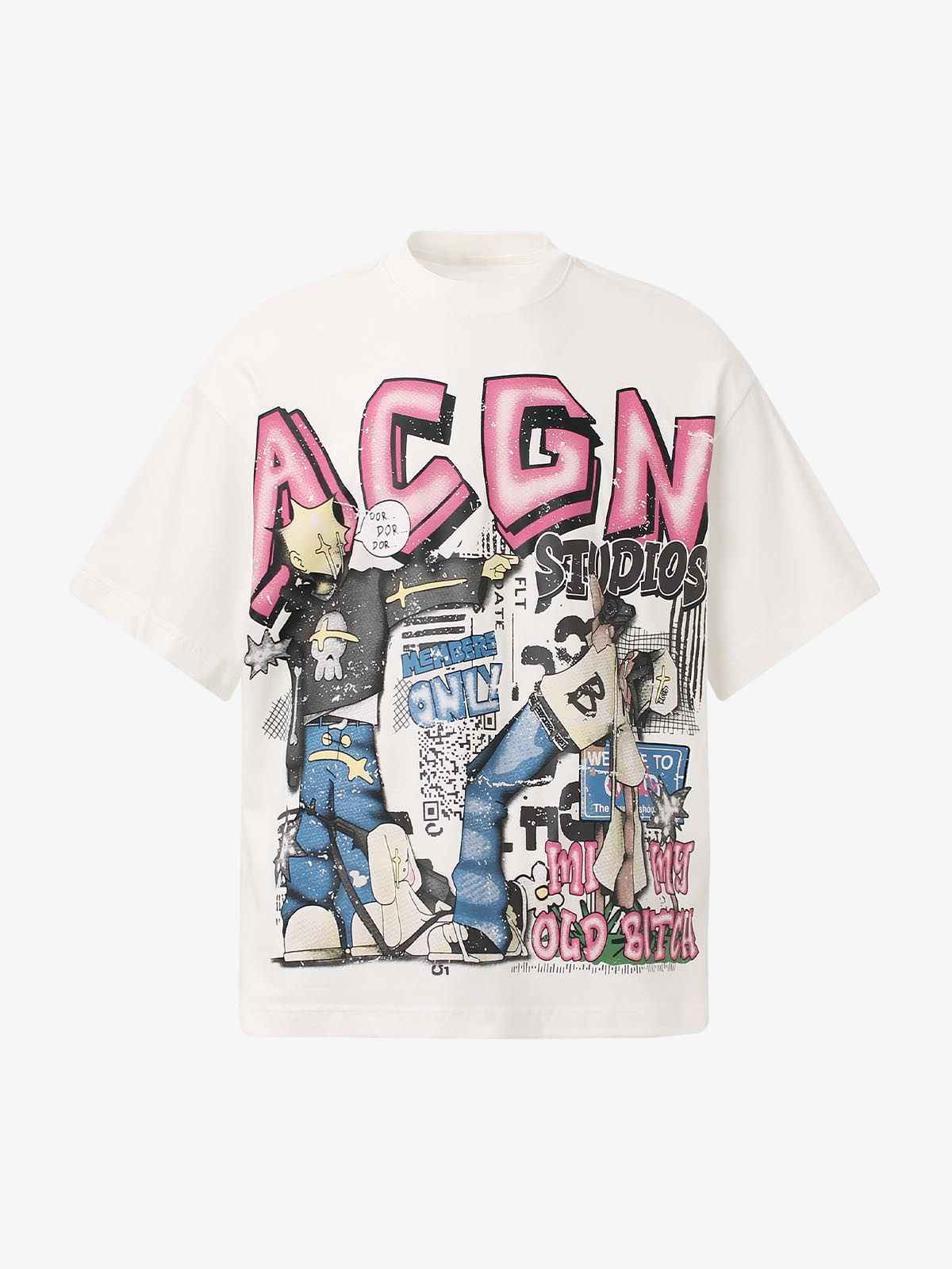 Retro Street Graphic T-Shirt