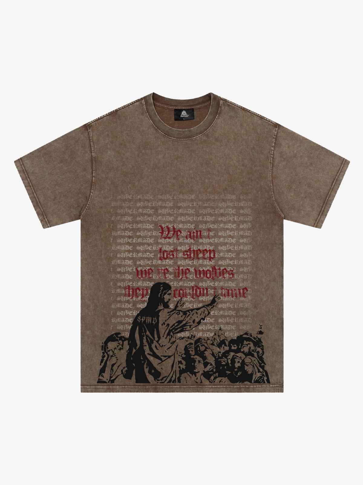 Bold Graphic Slogan T-Shirt