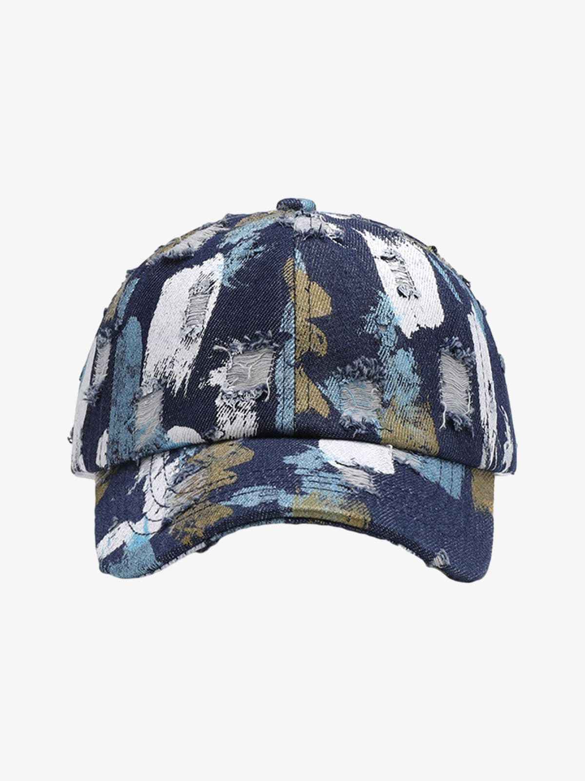 Casquette Abstract Distress