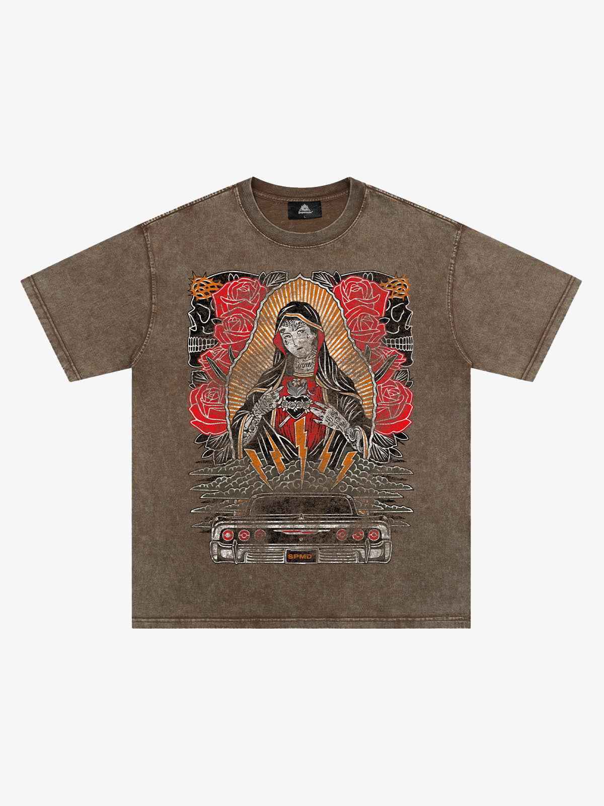 Original Vintage Virgin Mary Graphic T-Shirt