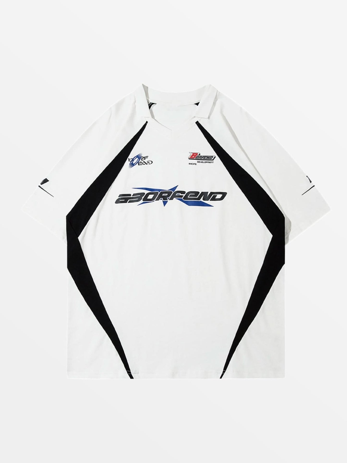 LUW "Solbalbis" Arc-Cut Tee - Luxury Heavyweight Wide-Sleeve Streetwear T-Shirt