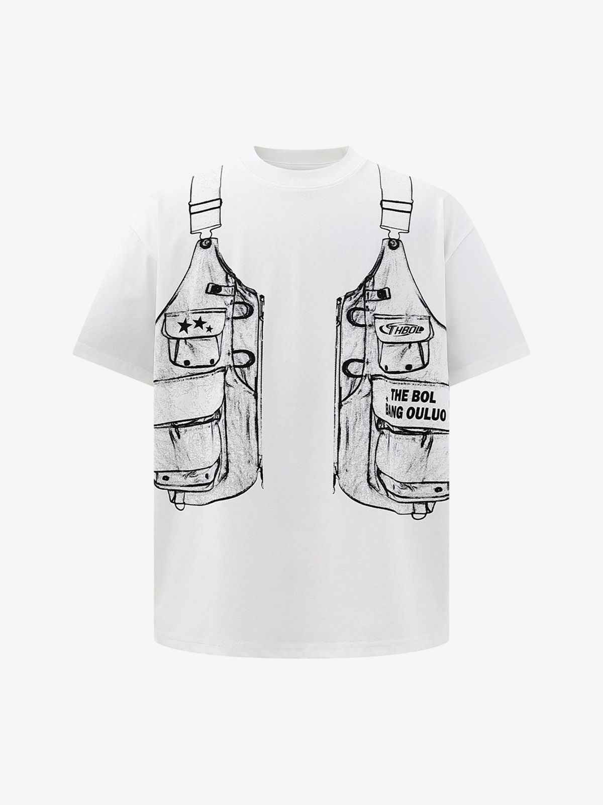 Jacket Print Graphic T-Shirt