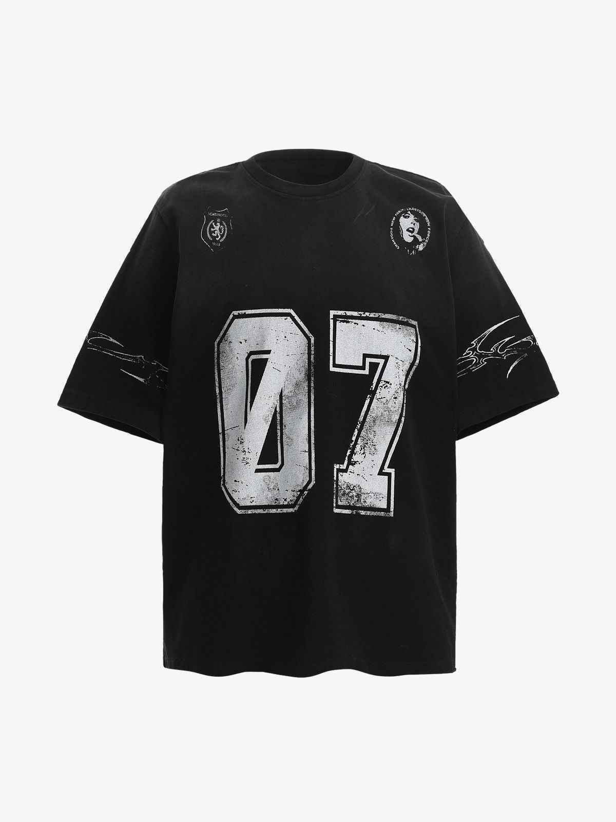 Gradient Graphic Jersey T-Shirt