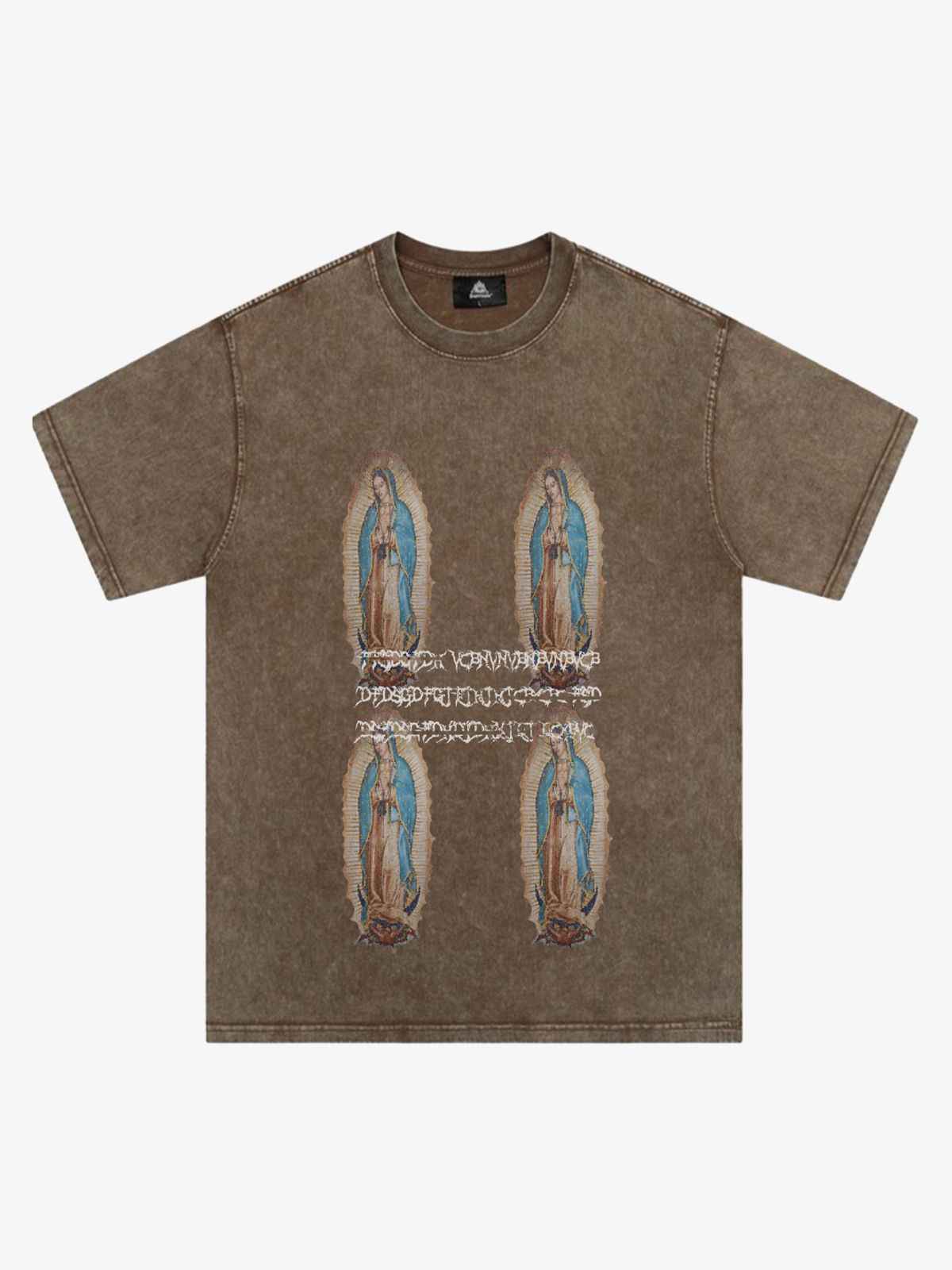 Original Virgin Mary Print T-Shirt
