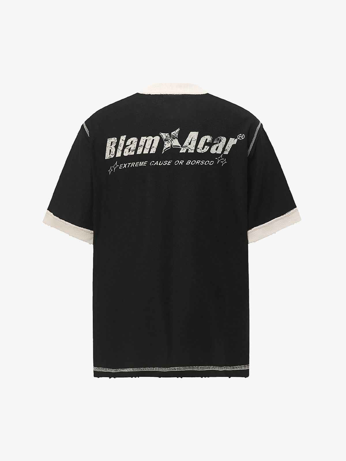 Distressed NO. 28 Jersey T-Shirt - 2442