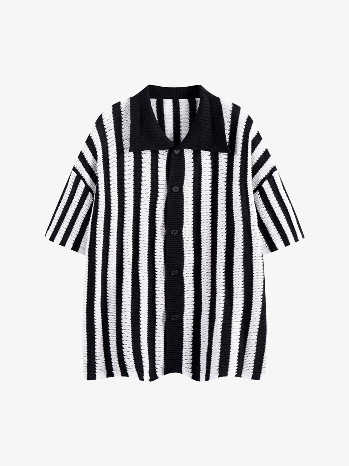 Polo Shirt Cardigan