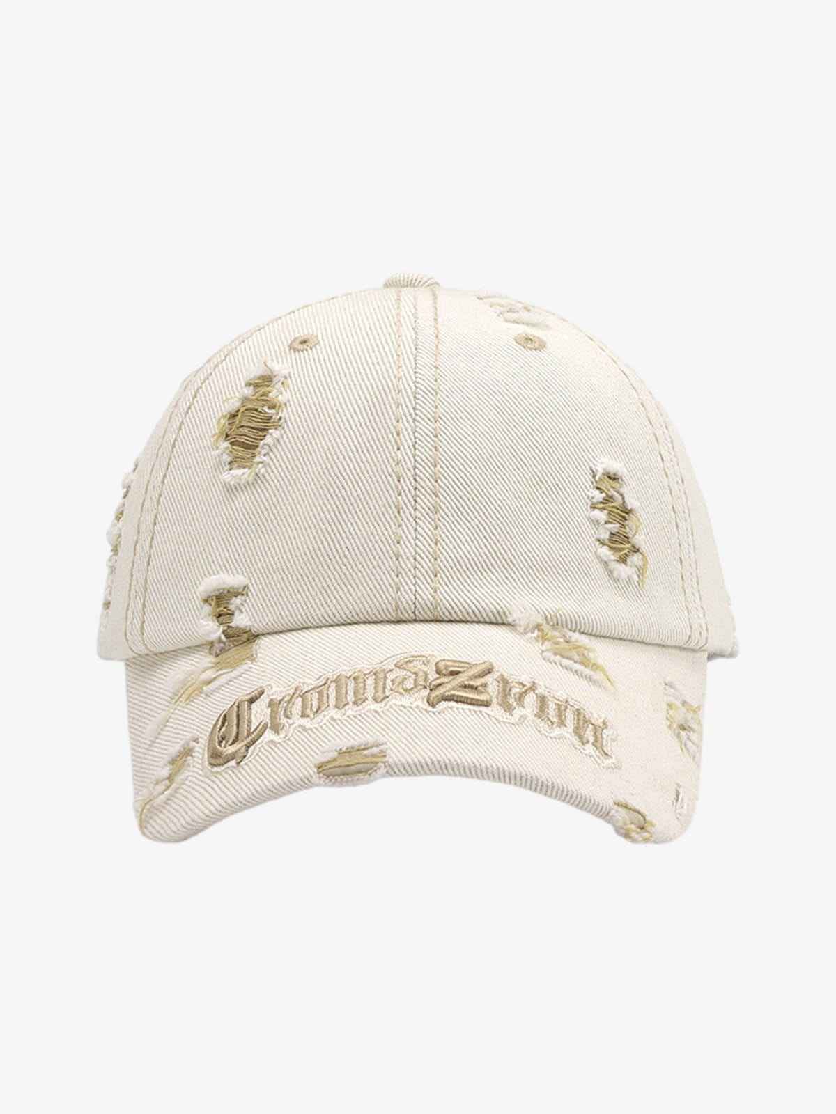 Casquette Lettre Usée