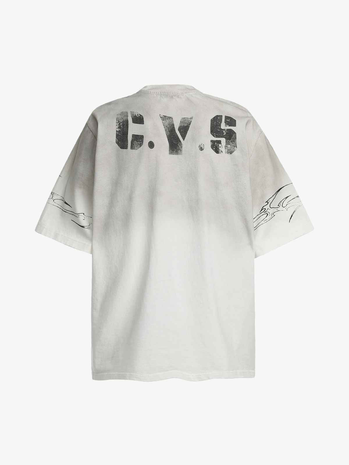 Gradient Graphic Jersey T-Shirt
