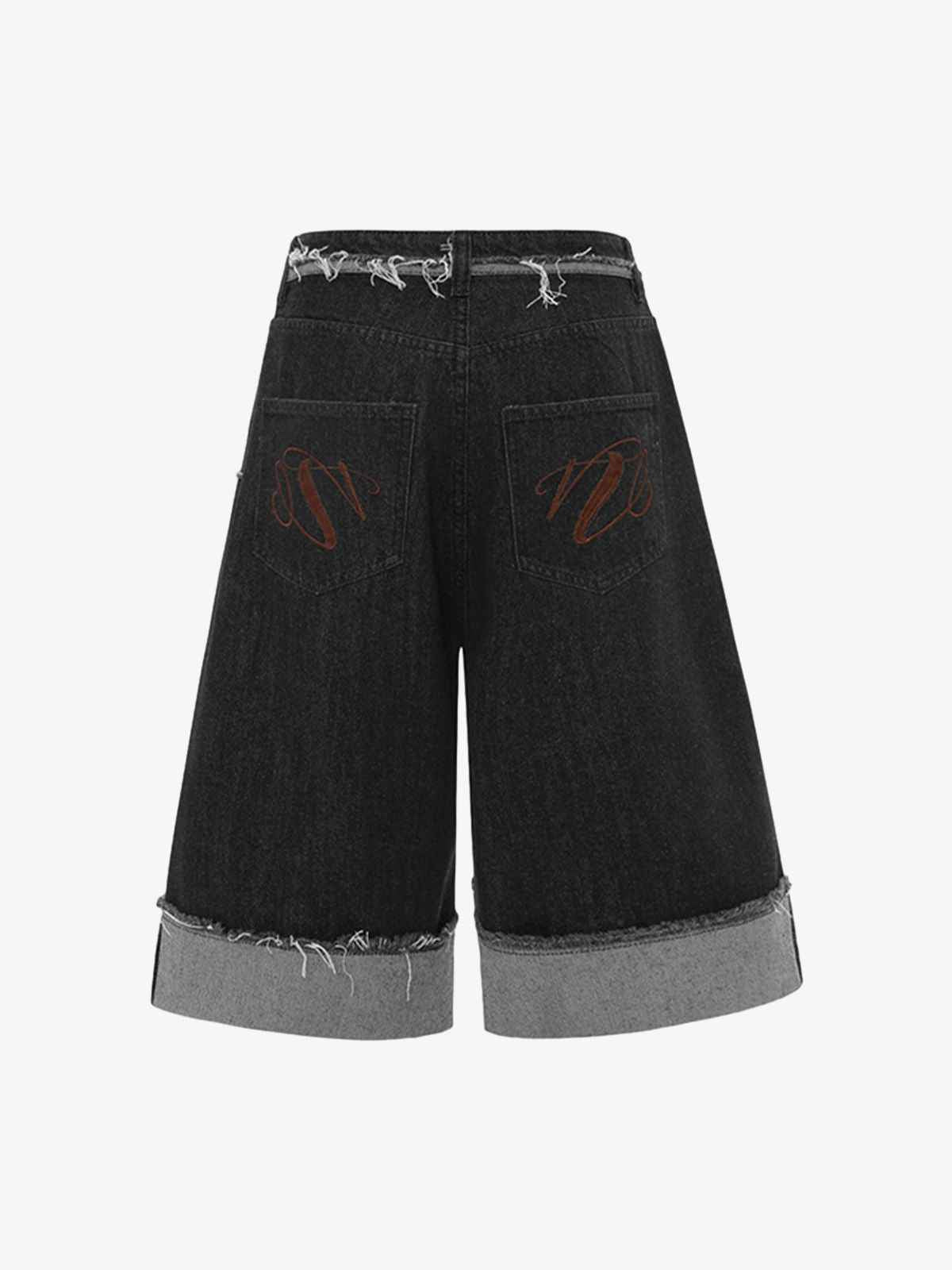 Cleanfit Raw Edge Denim Short - 2483