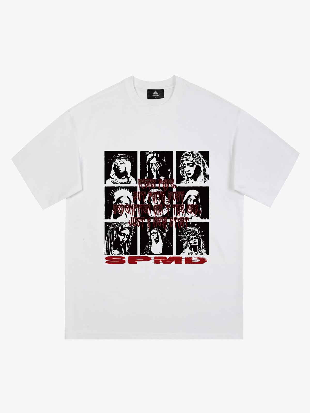 Original Saint Slogan Graphic T-Shirt