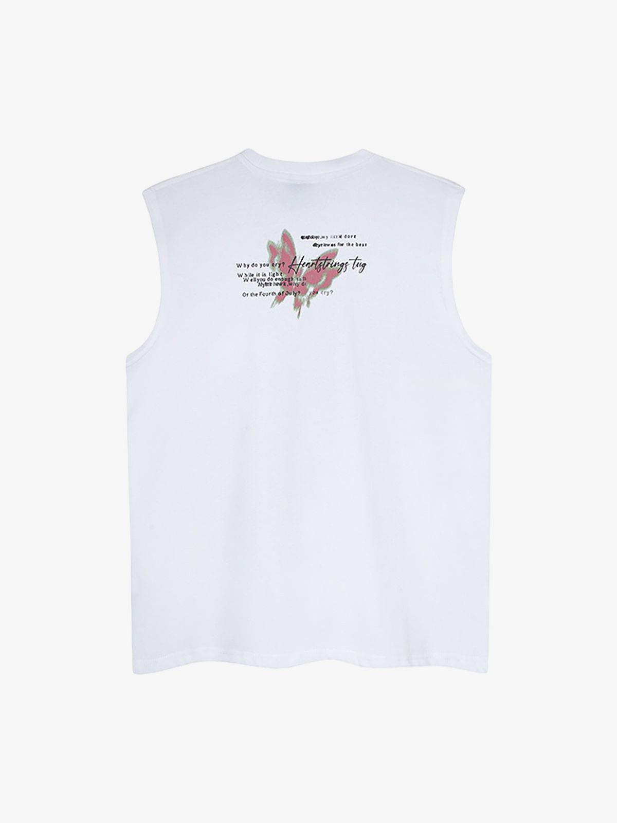 Street Butterfly Graphic Tank Top - Luxuryurbanwear