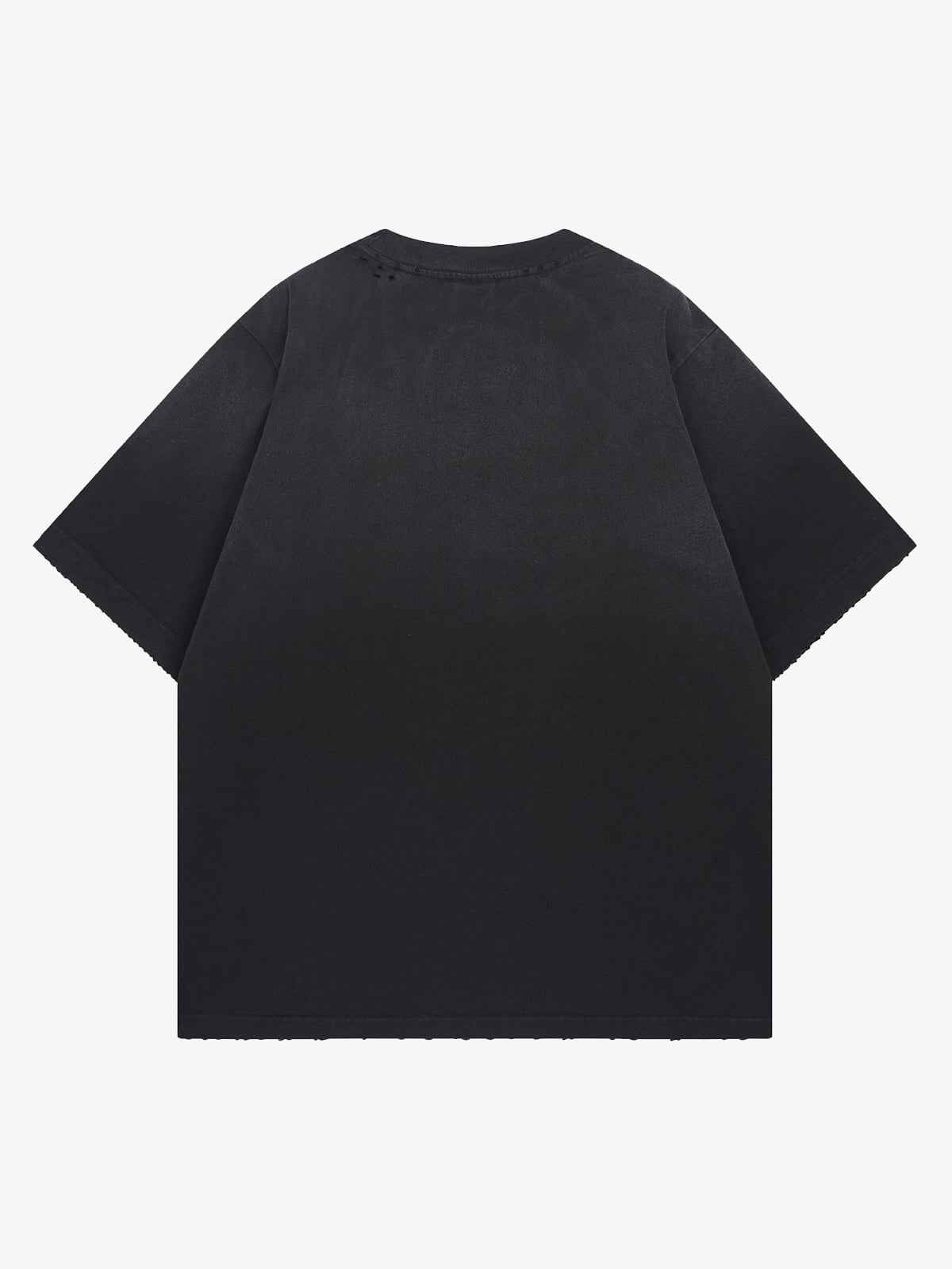 Distressed Digital Print T-shirt