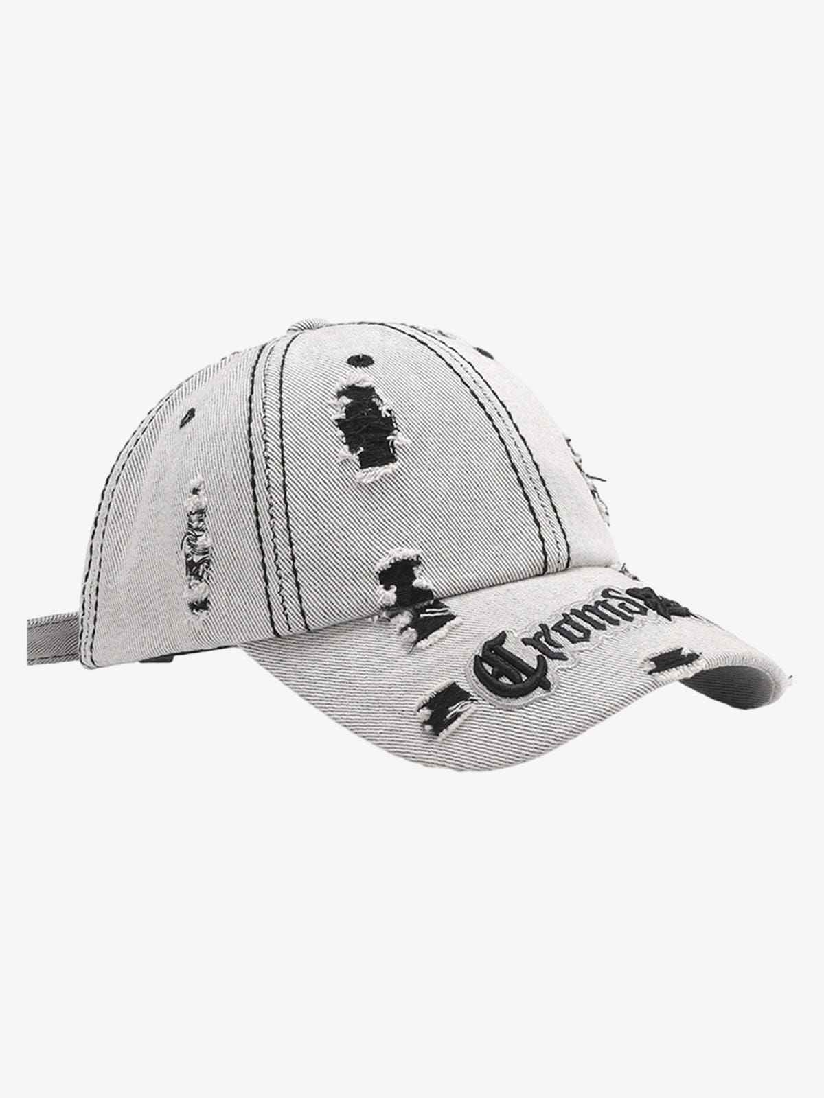 Casquette Lettre Usée