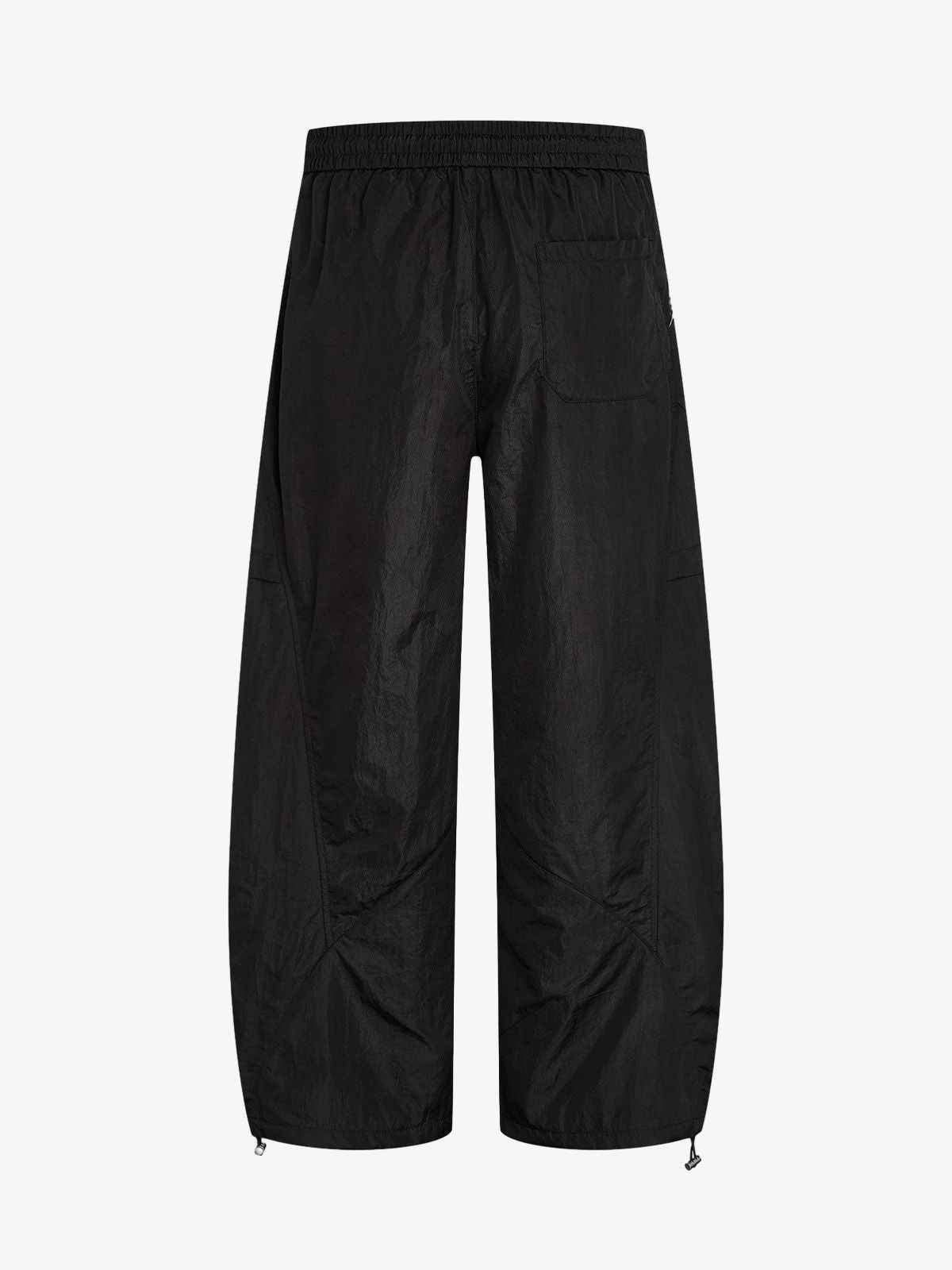 Retro Paratrooper Drape Barrel Pants