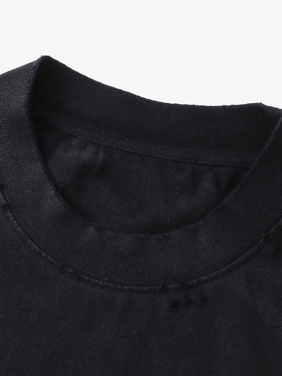 Distressed Digital Print T-shirt