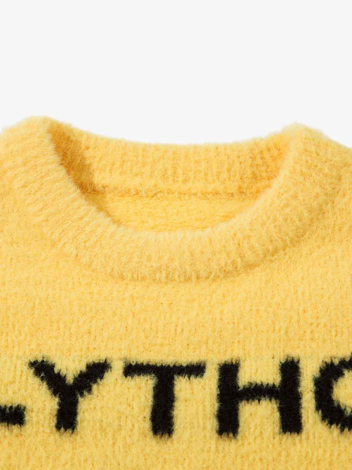 Sweat Graphic Jacquard