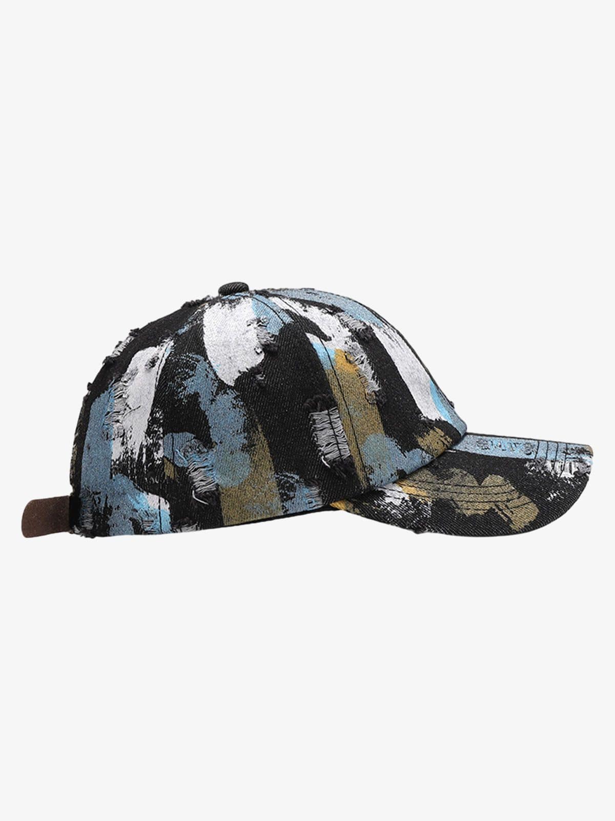 Casquette Abstract Distress