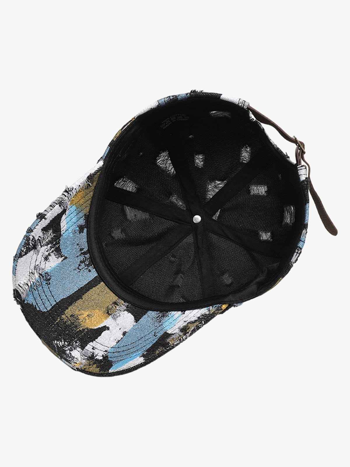 Casquette Abstract Distress