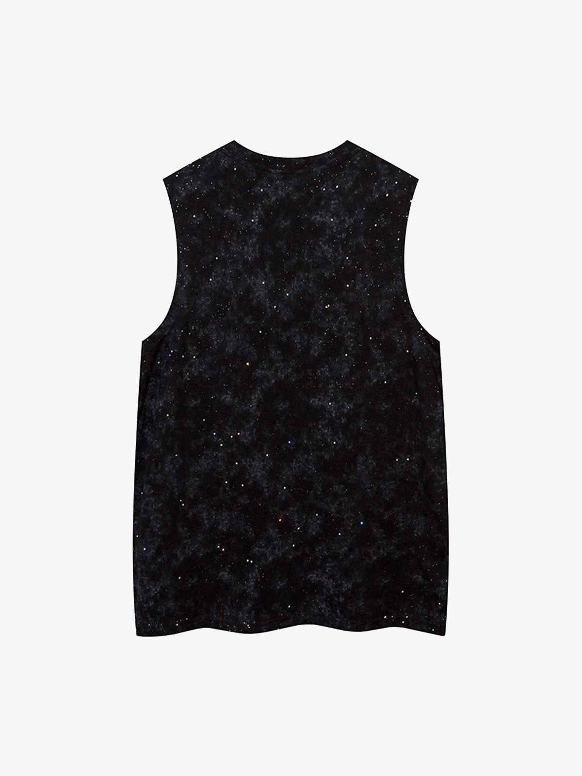 Retro Rhinestone Cross Chain Vest