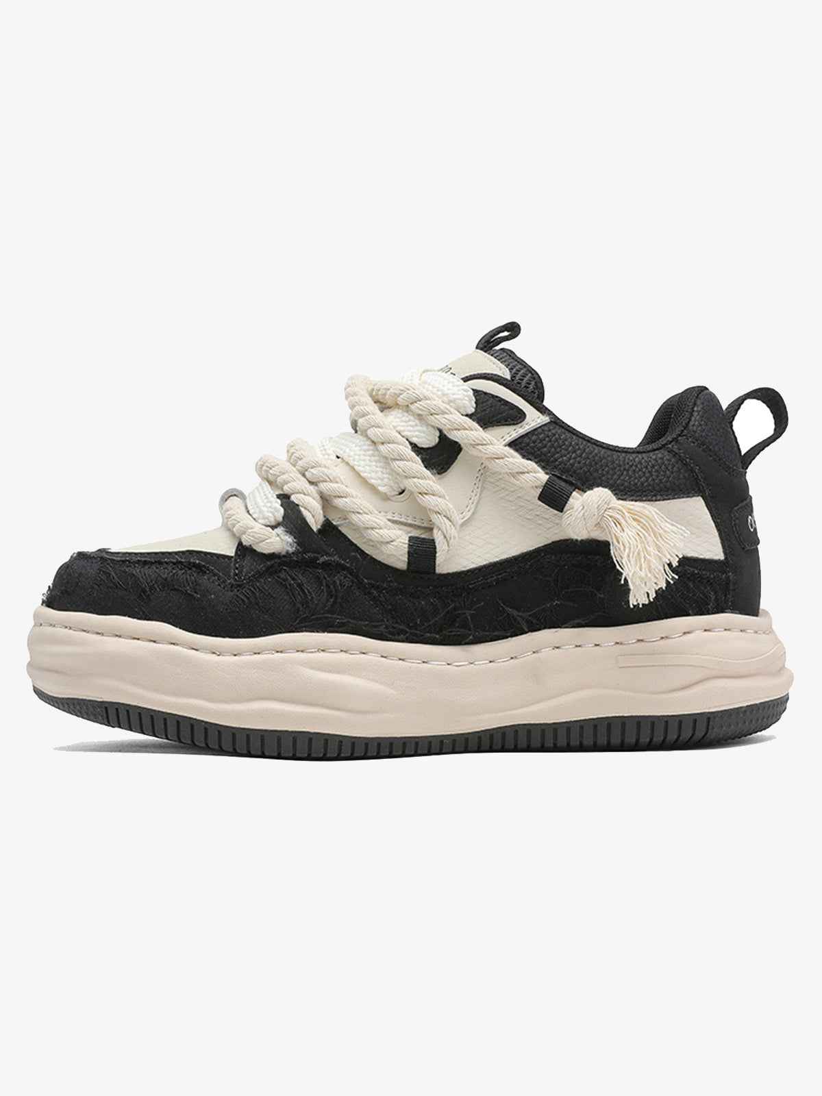 Rope Lace Platform Sneakers