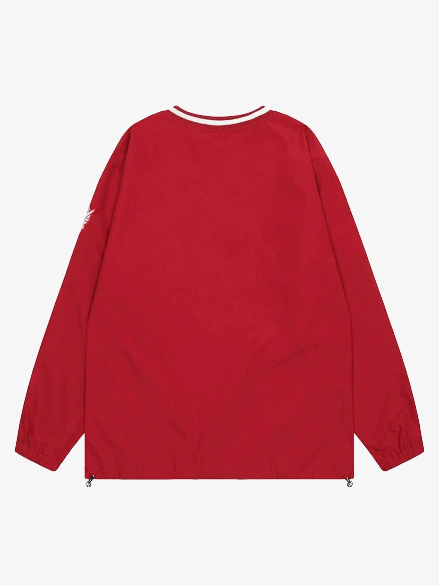 Long Sleeve Embroidered Monogram