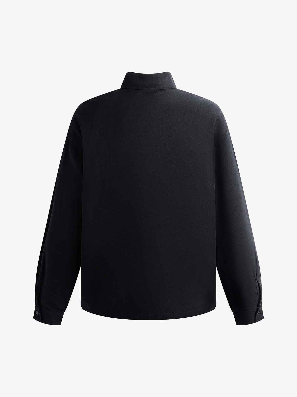 Graphic Portrait Print Long-Sleeve Shirt